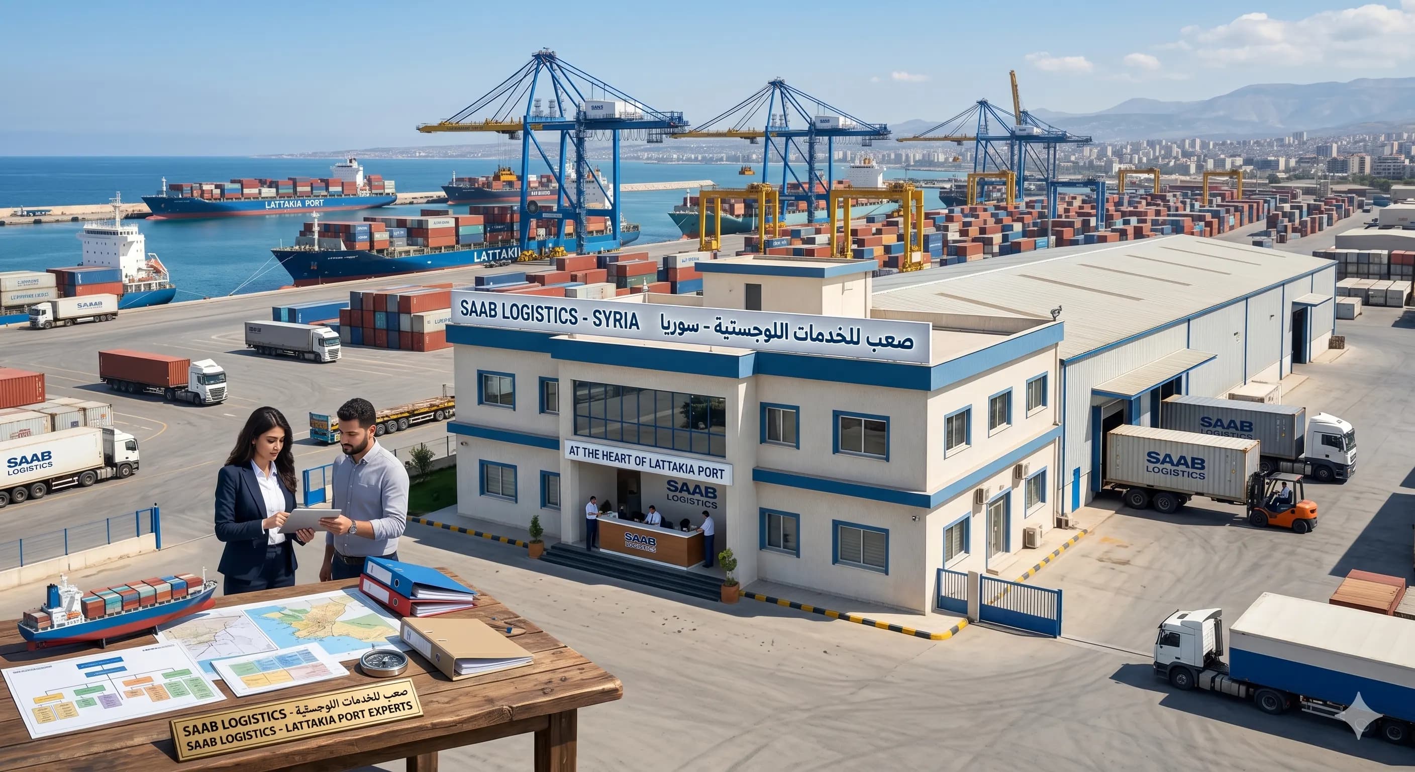 About Saab Logistics